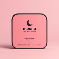 Moona Sleep Strips - Peel. Melt. Sleep.