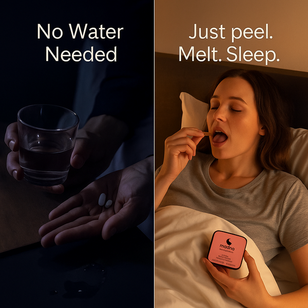 Moona Sleep Strips - Peel. Melt. Sleep.