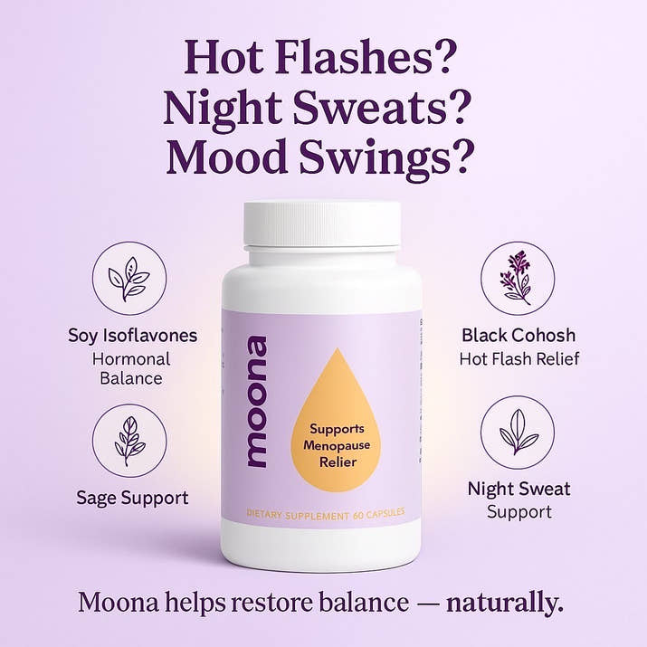 Moona Menopause Relief Capsules