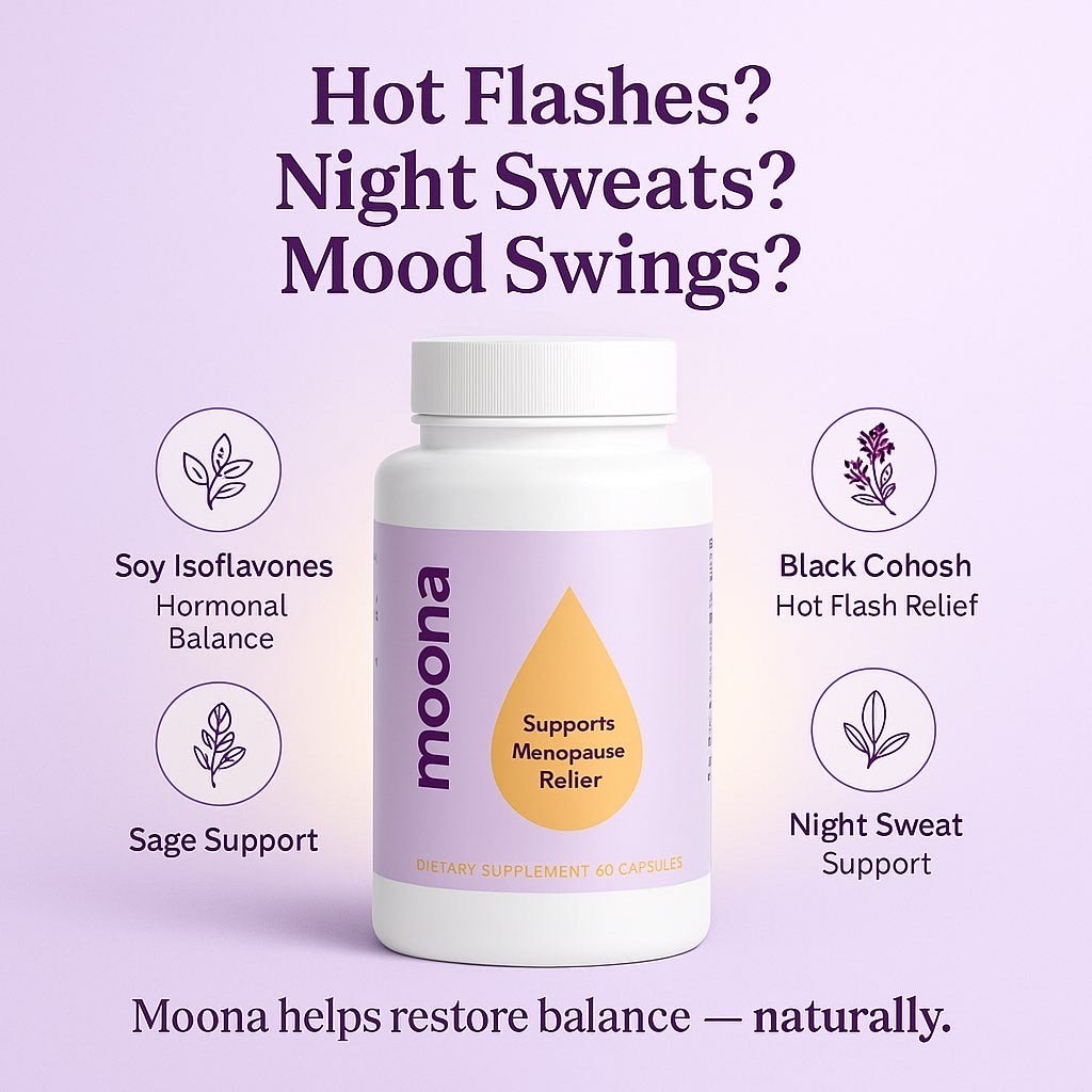 Moona Menopause Relief Capsules