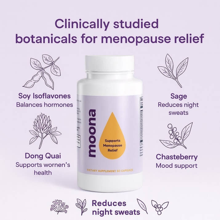 Moona Menopause Relief Capsules