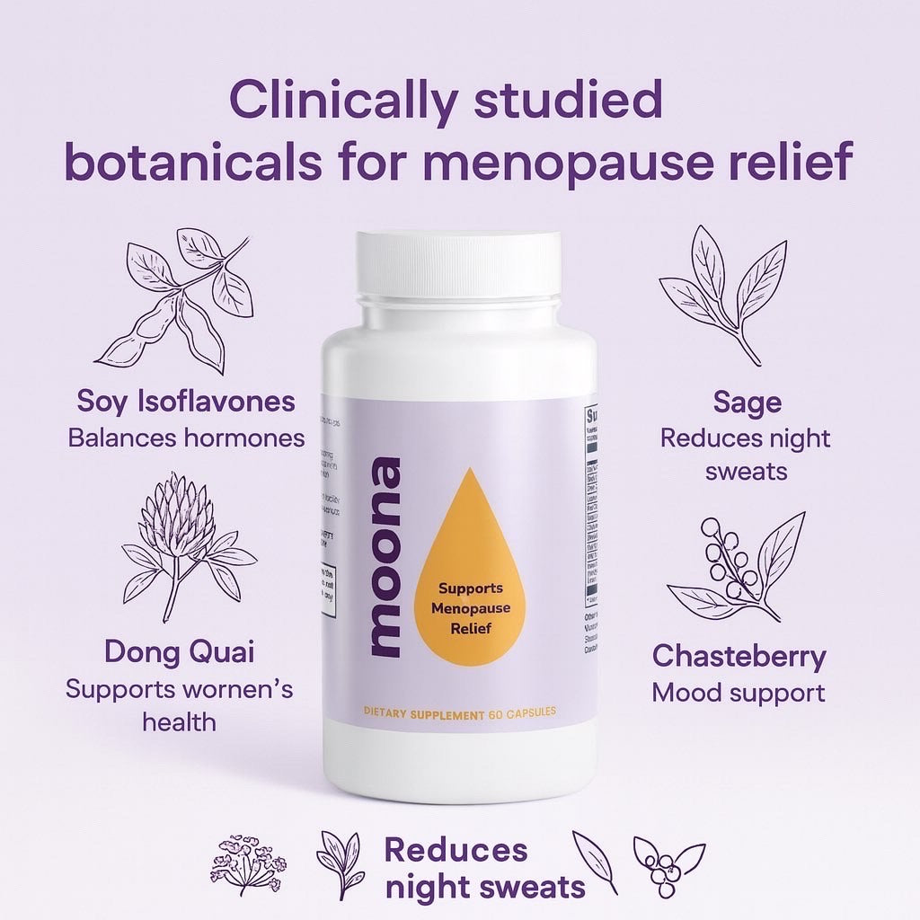Moona Menopause Relief Capsules