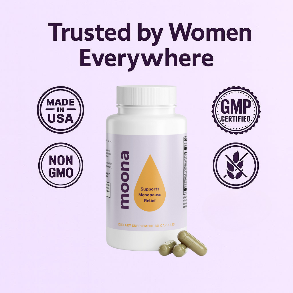 Moona Menopause Relief Capsules